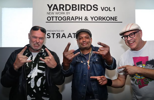 Yardbirds vol 1 - new work by Ottograph & YorkOne - Presented by Straat