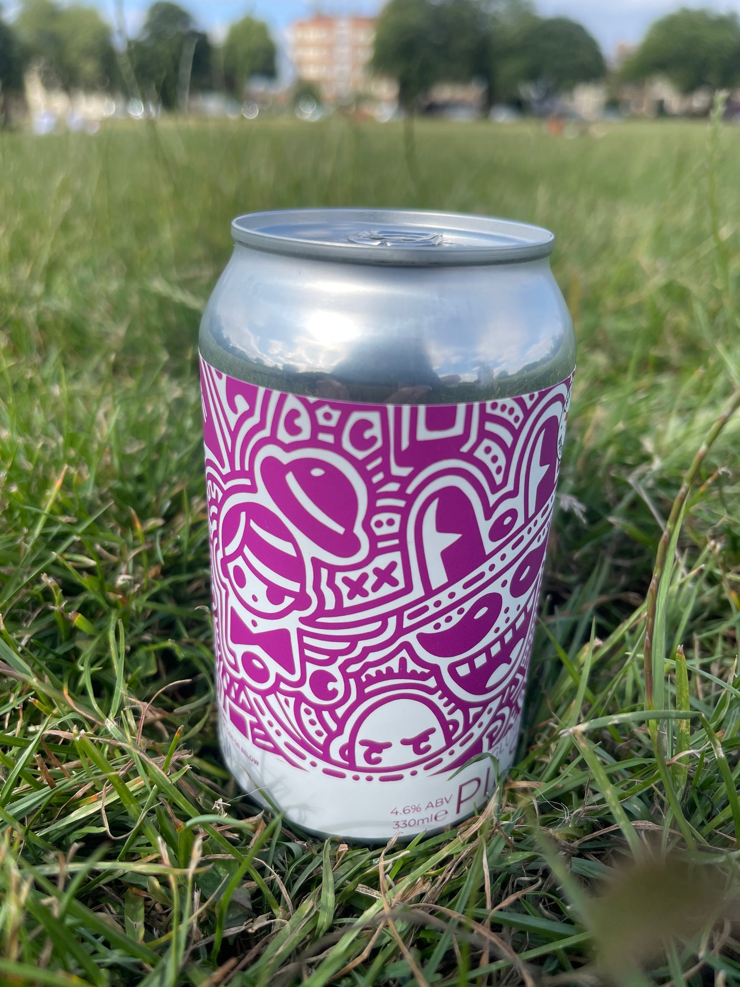 beer can design in collaboration with crafty brewing london